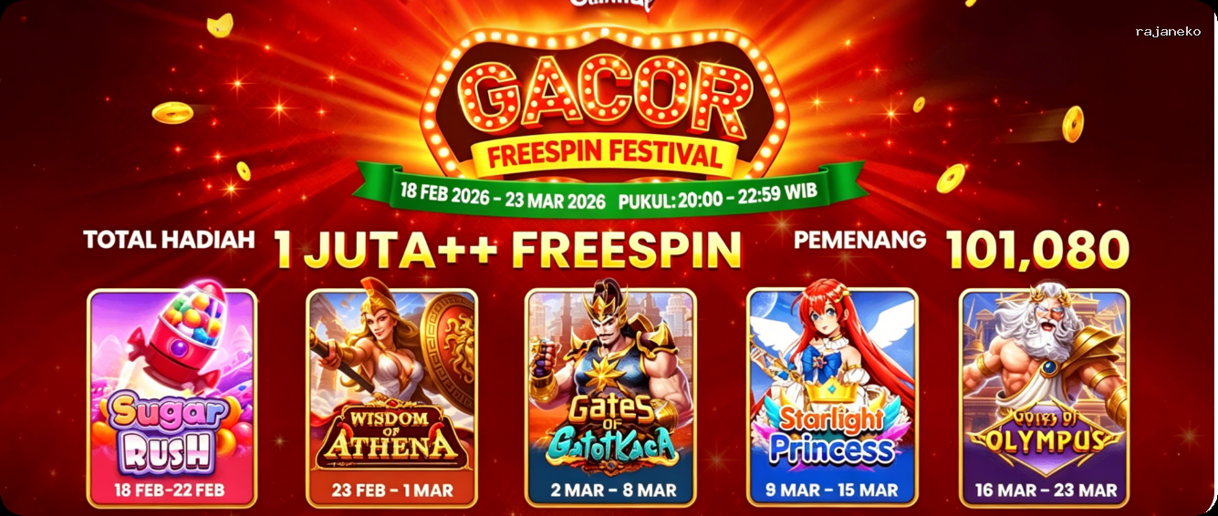 Login rajaneko Sekarang Bonus Melimpah